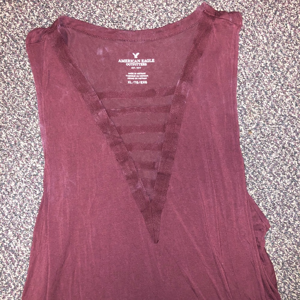 Cute Maroon Tank